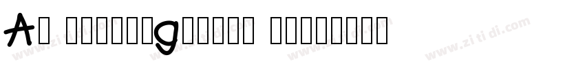 AG CaspergOFPln Norm字体转换